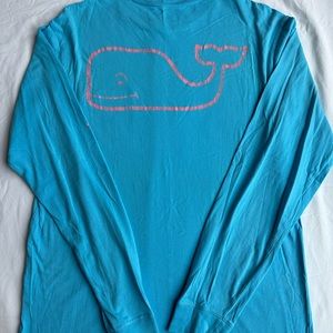 Vineyard Vines Whale Graphic Long Sleeve Size S